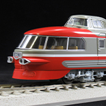 2-060-01 エンドウ 富山ライトレール TLR0600 赤 HOゲージ [▲][ME] 富山ライトレール TLR0600形 黄 L250mm直線レール 2本付 | 東京都昭島