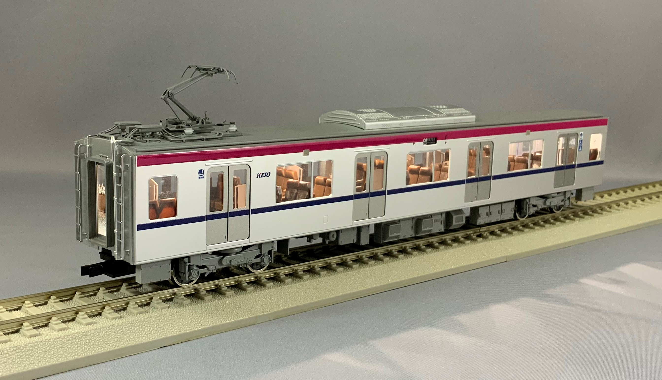 エンドウ 京王5000系キット7両編成 嵌り