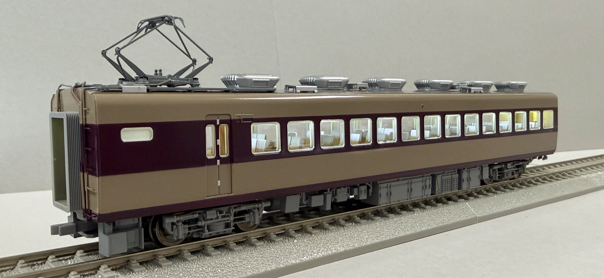 東武1720系 デラックスロマンスカーDRC プラスチック製完成品 - 鉄道