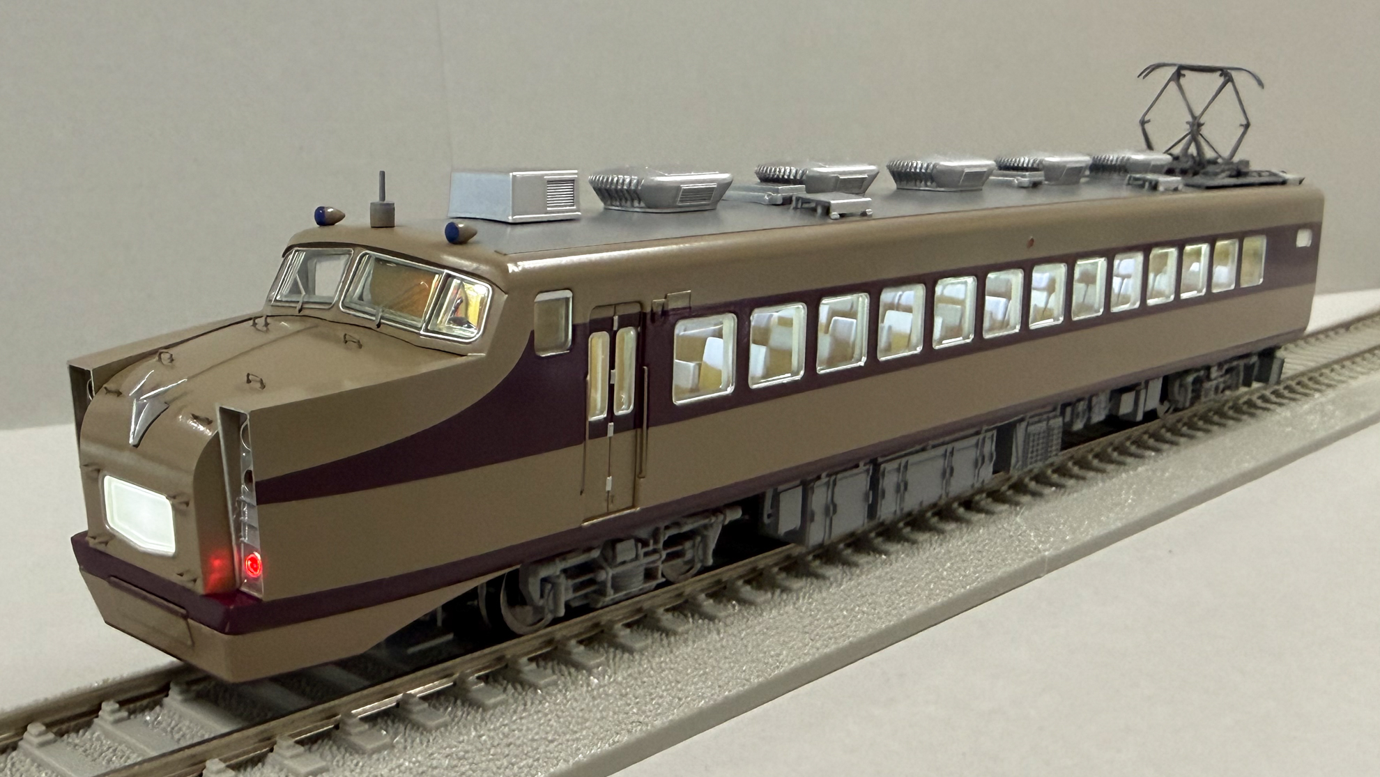 東武1720系 デラックスロマンスカーDRC プラスチック製完成品 - 鉄道