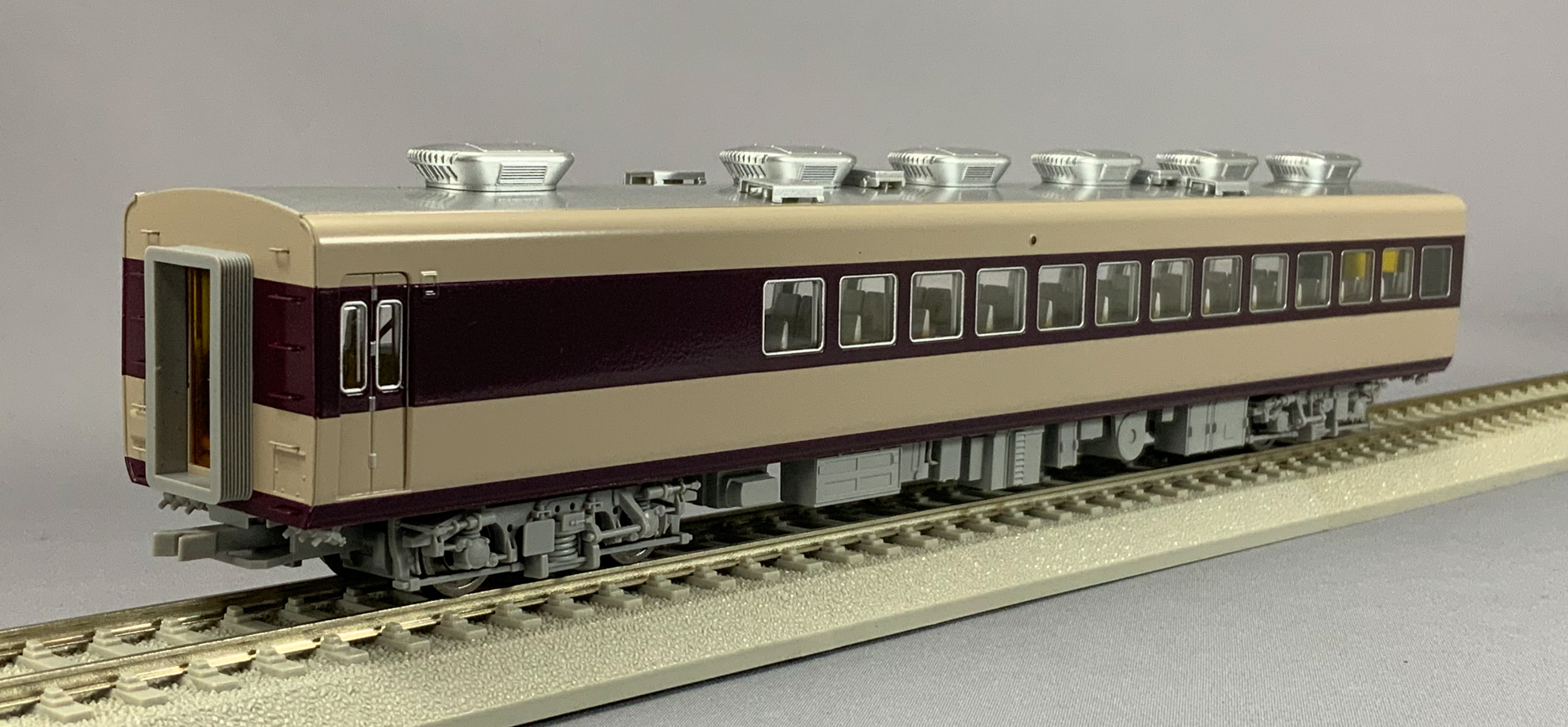 東武1720系 デラックスロマンスカーDRC プラスチック製完成品 - 鉄道