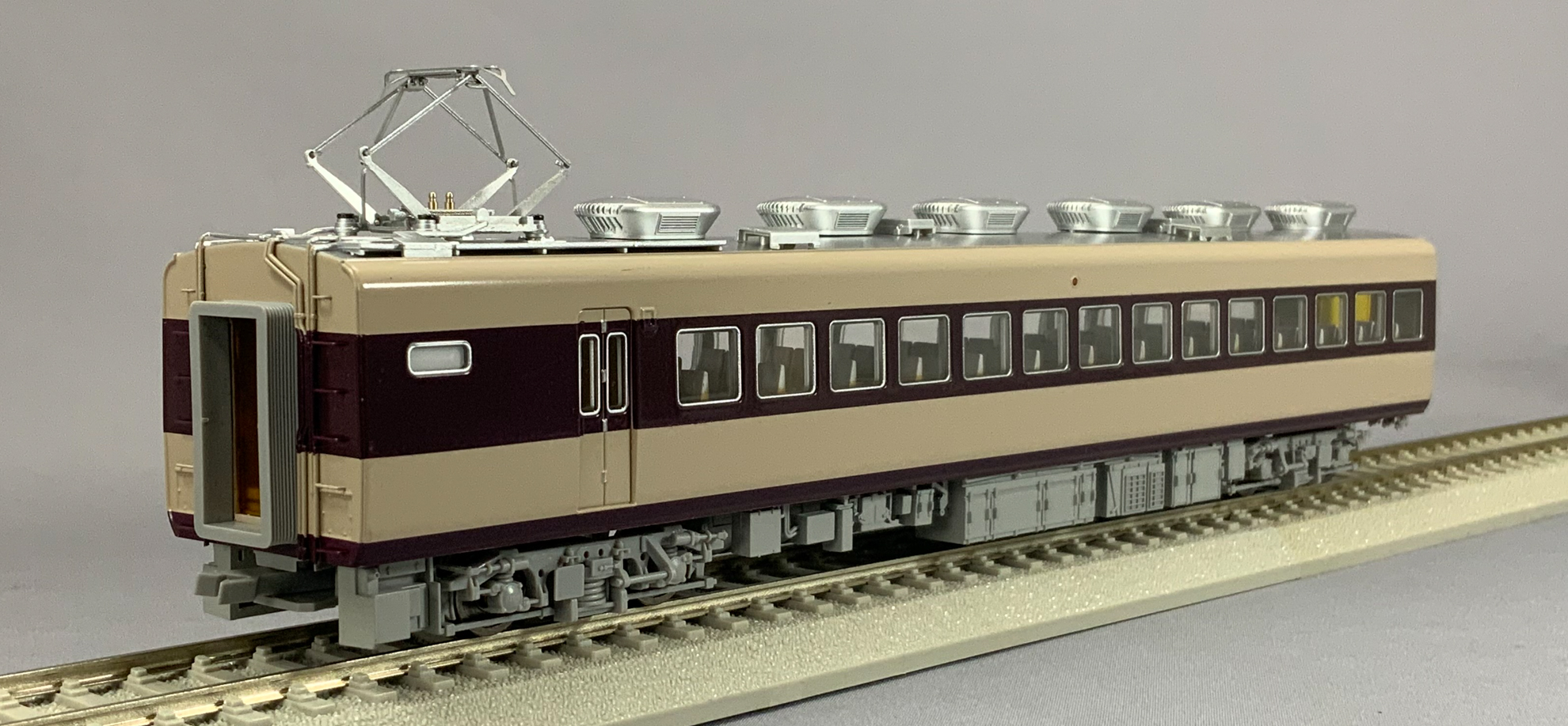 東武1720系 デラックスロマンスカーDRC プラスチック製完成品 - 鉄道