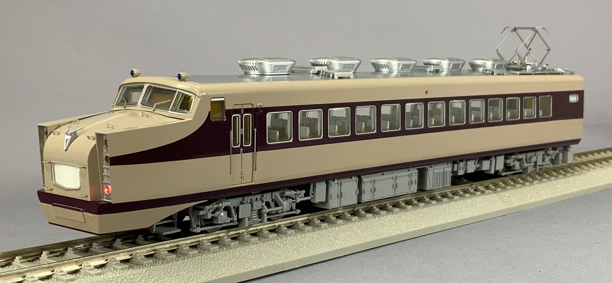 東武1720系 デラックスロマンスカーDRC プラスチック製完成品 - 鉄道