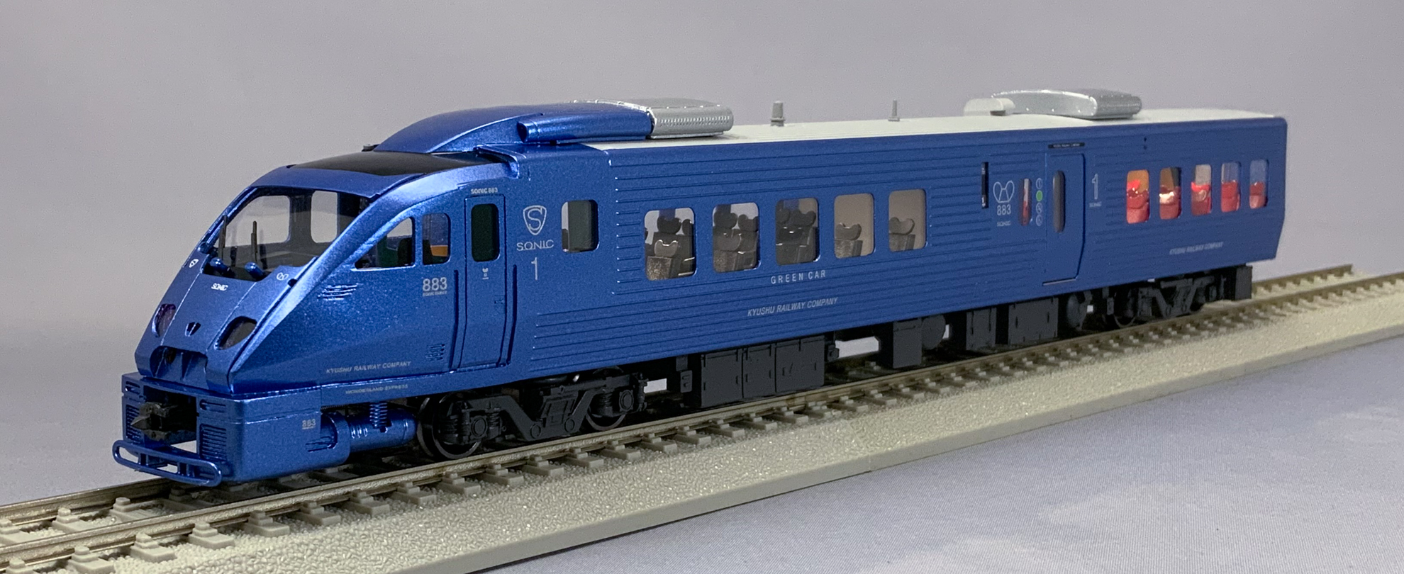 JR九州883系ソニック「匠」シリーズリニューアル再生産 - 鉄道模型の