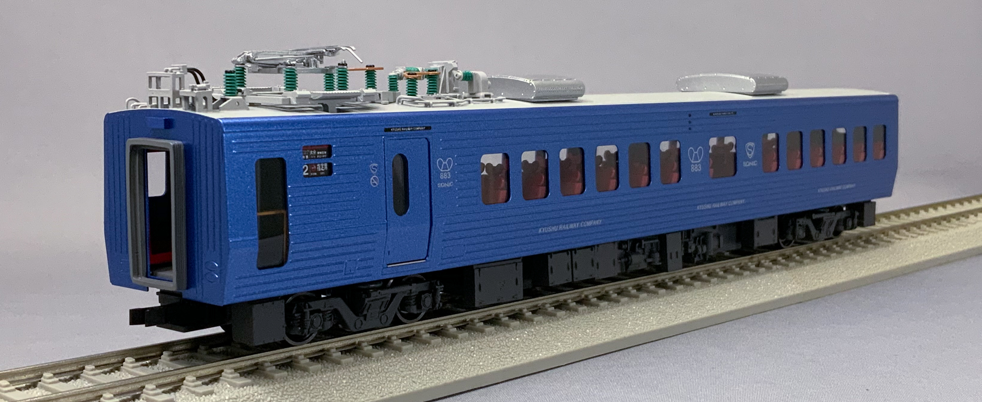 JR九州883系ソニック「匠」シリーズリニューアル再生産 - 鉄道模型の