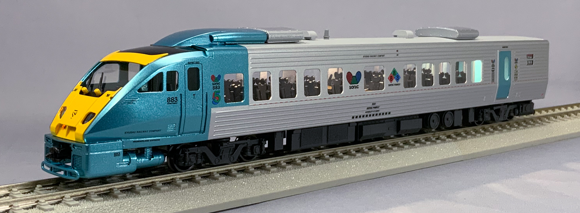 JR九州883系ソニック「匠」シリーズリニューアル再生産 - 鉄道模型の