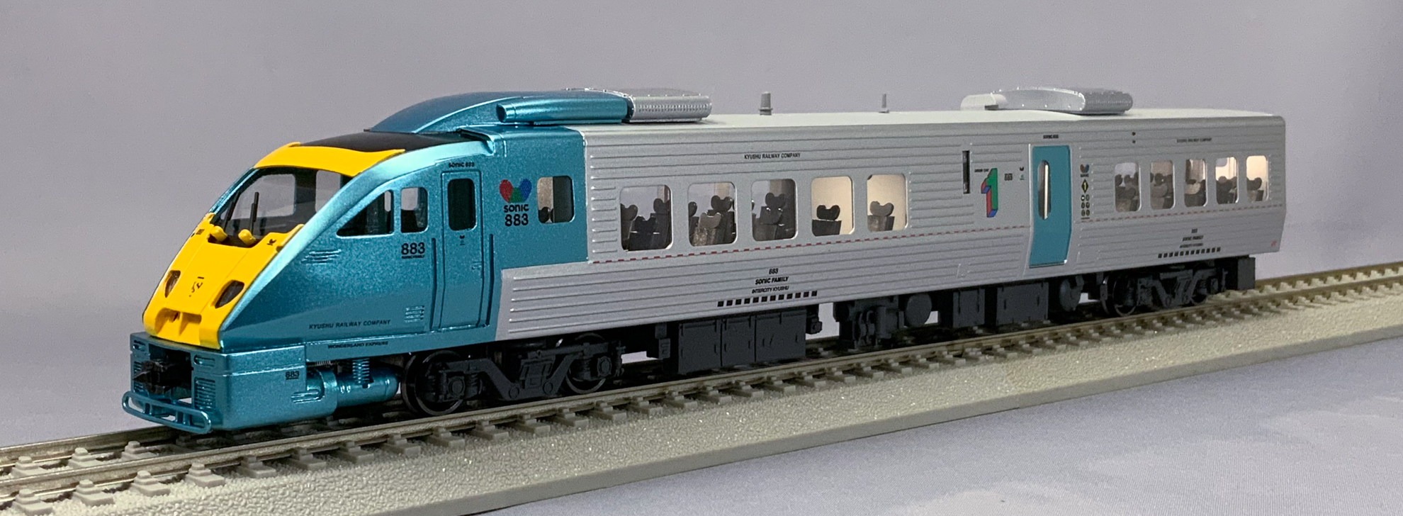 JR九州883系ソニック「匠」シリーズリニューアル再生産 - 鉄道模型の