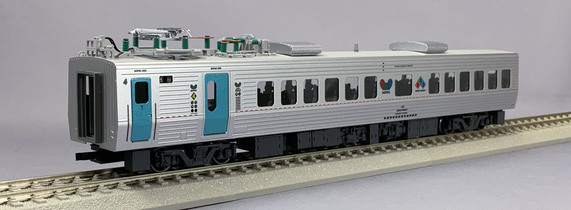 JR九州883系ソニック「匠」シリーズリニューアル再生産 - 鉄道模型の