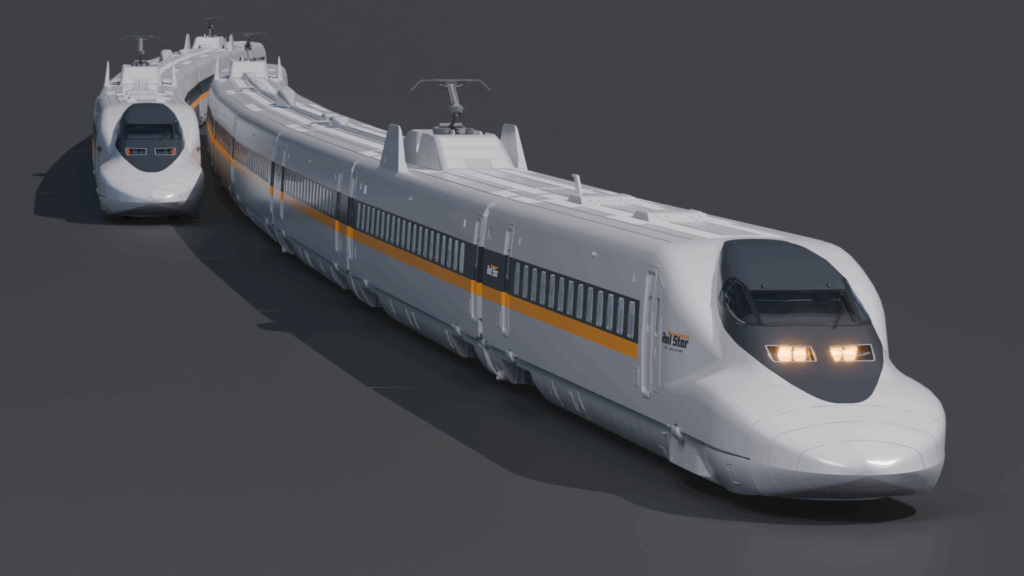 JR西日本700系新幹線7000番台「レールスター」
